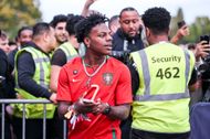 IShowSpeed at Fan Zone Frankfurt - Portugal v Slovenia: Round of 16 - UEFA EURO 2024 (Image via Getty)